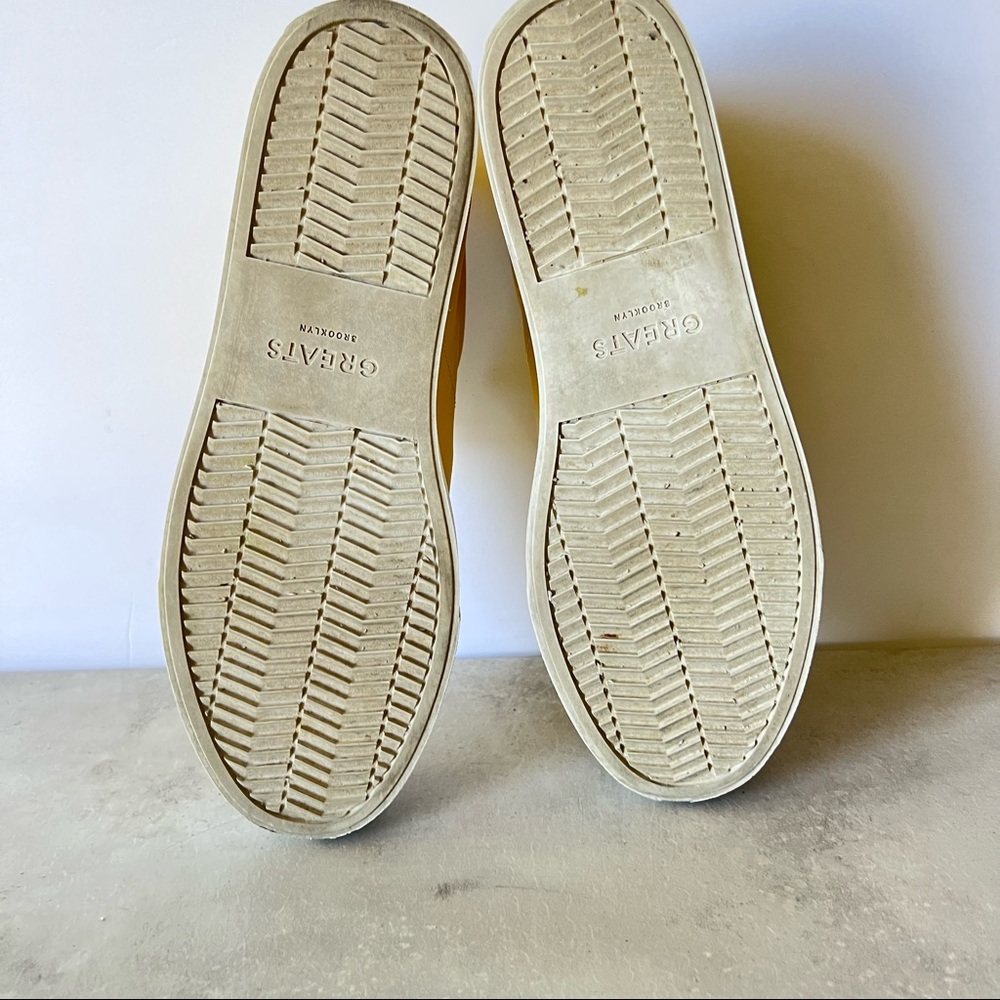 Greats Leather low top sneaker shoes 9.5 woman’s - Picture 10 of 12